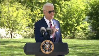 Biden Mumbles About Getting "In Trouble" for Taking Another Question from Reporters