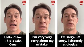 Chinese Puppet Actor John Cena Apologizes In Chinese For Calling Taiwan A Country