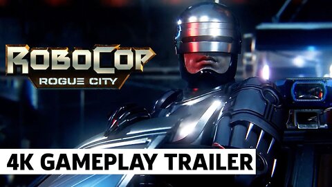 RoboCop: Rogue City Gameplay Reveal Trailer (4k)