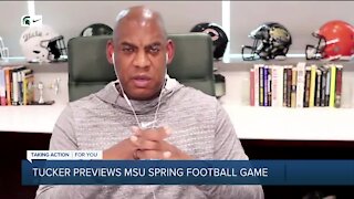 Mel Tucker previews Michigan State spring football game