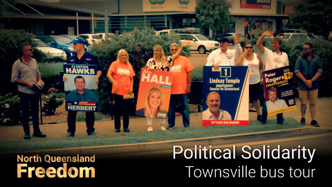 Political Solidarity - Townsville bus tour