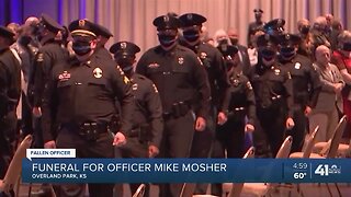 Funeral for Officer Mike Mosher