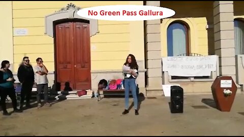 Intervento di Matilda Deidda (No Green Pass Gallura)