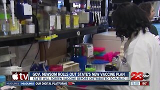 Newsom announced California's plan for COVID-19 vaccine distribution