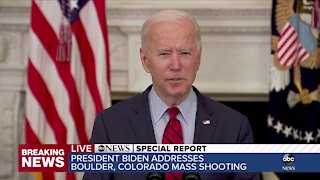 ABC News Special Report: President Biden addresses Monday's mass shooting in Boulder
