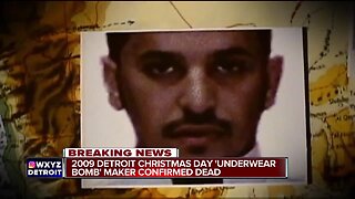 2009 Detroit Christmas Day bombmaker dead, White House confirms
