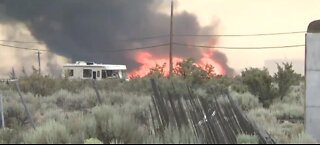 Poeville fire now 30% contained, 3,000 acres
