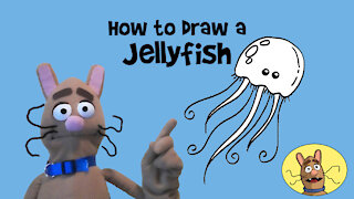 How to draw a Jellyfish