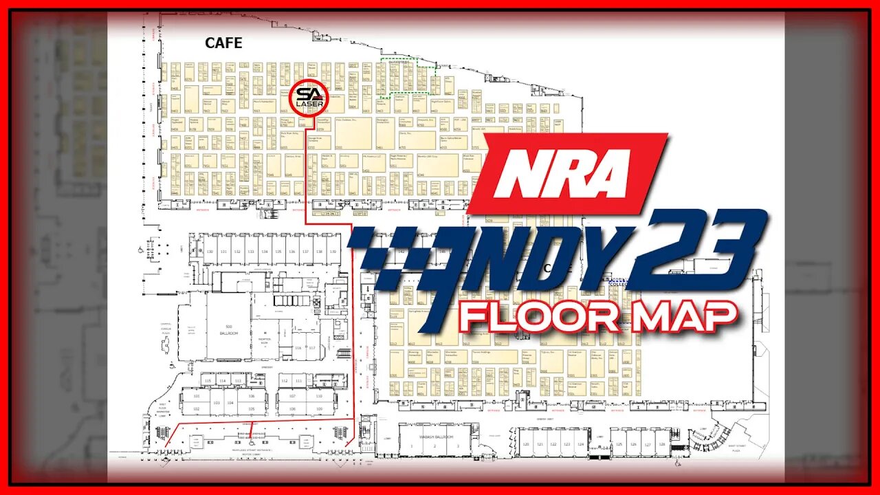 NRA 2023 Floor Map