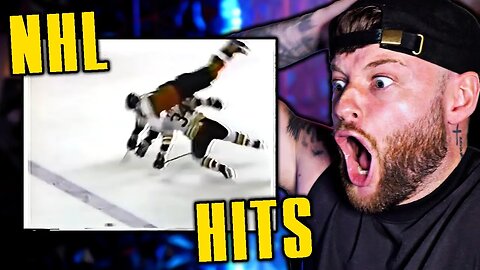 HOLY HELL!😵‍💫.. | REACTING to NHL HARDEST HITS! #2