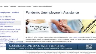 Will there be additional unemployment benefits?