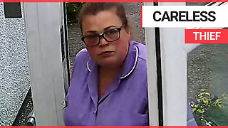 Carer caught on camera stealing cash from elderly victim