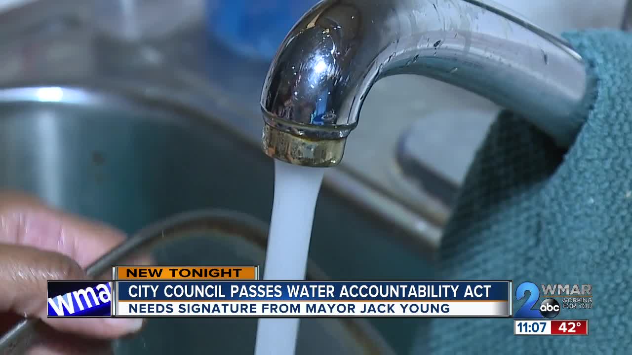Baltimore City Council unanimously passes Water Accountability and Equity Act