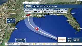 NHC: Laura to become 'major' Category 3 hurricane at landfall