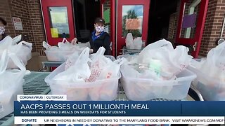 Anne Arundel County Public Schools passes out 1 millionth meal