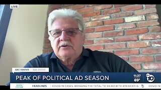 Expert discusses political ads during pandemic