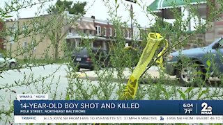 14-year-old boy shot and killed