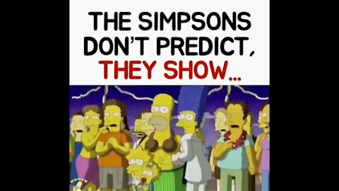 Predictive Programming In The Simpsons - Wake Up!