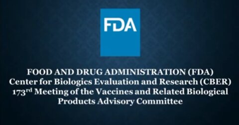 PART 1: FDA-Vaccines and Related Biological Products Advisory Committee