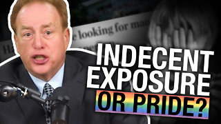 Police on the lookout for man accused of indecent exposure... but what if it was just Pride?