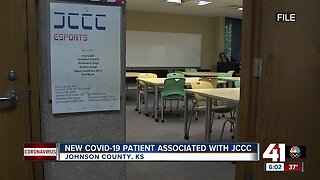 Woman associated with JCCC tests 'presumptive positive' for COVID-19