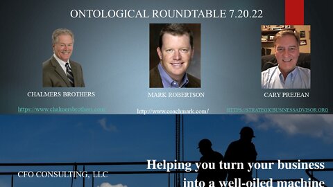Ontological Roundtable 7.20.22