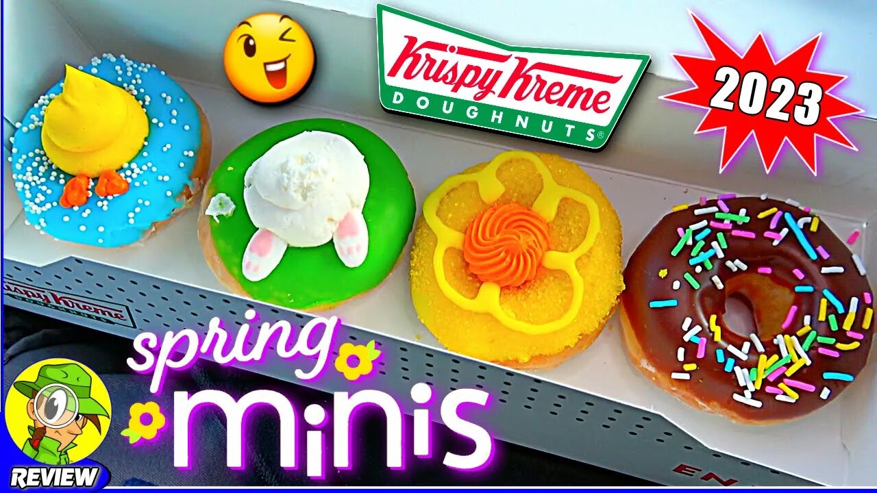 Krispy Kreme Spring Donuts 2024 - Cecily Phyllys