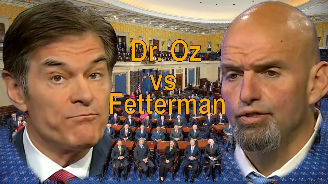 Full John Fetterman Vs Dr Oz Pennsylvania Debate Oct 25th 2022