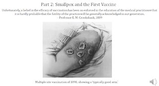 Infectious Disease History and Today - 2. Smallpox
