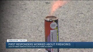 First responders worried about fireworks
