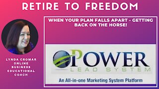 When Your Plan Falls Apart - Getting Back On The Horse!