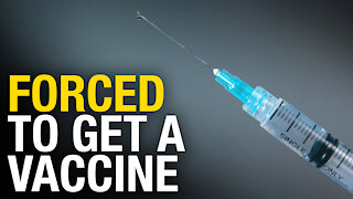 Work from home Alberta Health Services worker facing forced vaccination