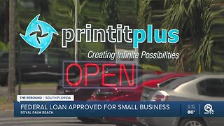 Royal Pam Beach small business owners receives loan 6 weeks after applying