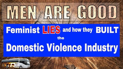 The Feminist Lies and how they Built the Domestic Violence Industry