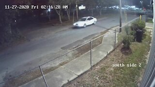 Murder suspect vehicle in Tampa - Angle 2