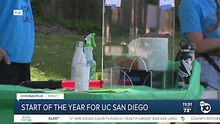 UC San Diego students adapt to new rules upon return to school