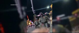 Peaceful protesters question Las Vegas police role in adding to tension during civil unrest