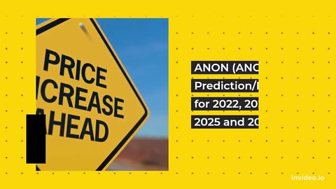 ANON Price Prediction 2022, 2025, 2030 ANON Price Forecast Cryptocurrency Price Prediction
