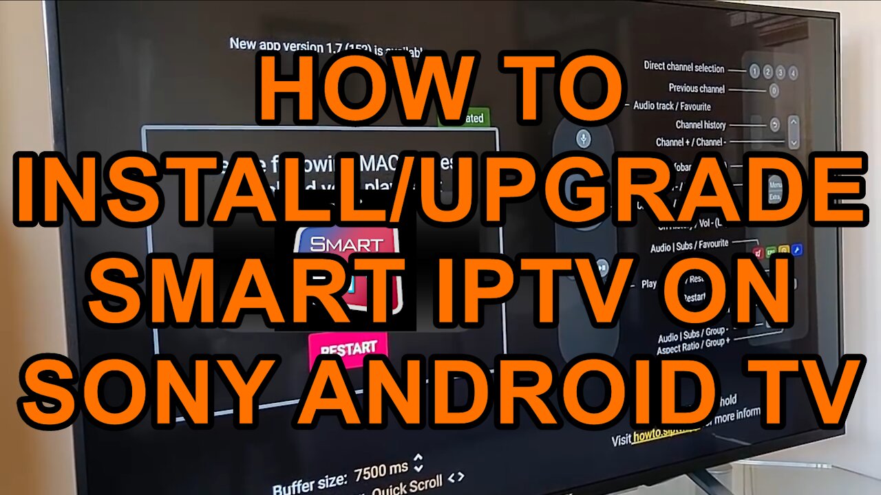 install smart iptv on sony tv