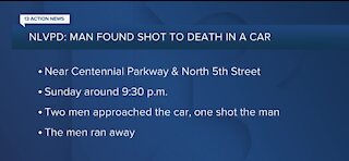 Police: Man shot, killed in car in North Las Vegas parking lot