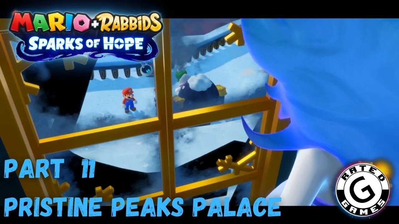 Mario + Rabbids Spark of Hope Gameplay - No Commentary Walkthrough Part 11  - Pristine Peaks Palace