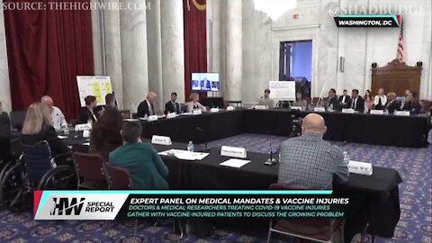 Sen. Johnson Holds Expert Panel On Vaccine Injuries + Mandates