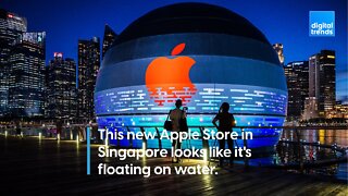 Floating Apple Store