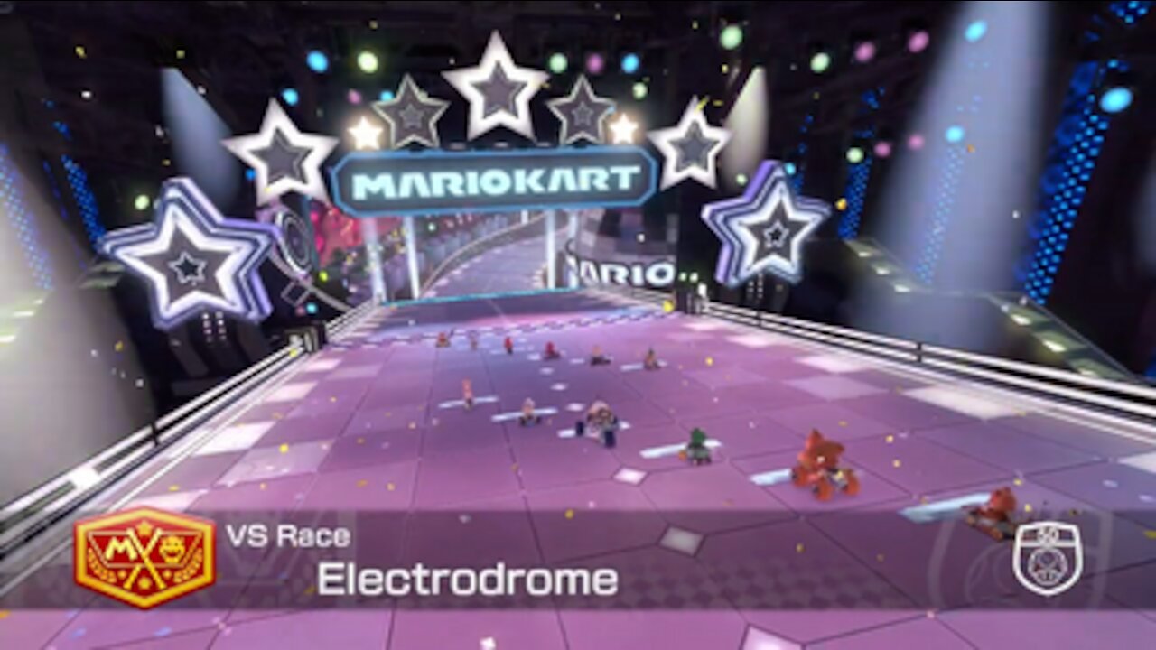 Mario Kart 8 Deluxe 50cc Hard Cpu Electrodrome 2225