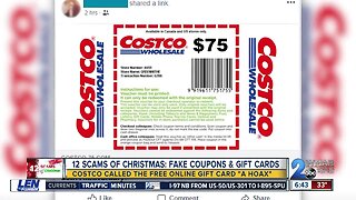 4th Scam of Christmas: Fake coupons & gift cards