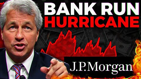 JP Morgan CEO Screams Bank Runs & Economic HURRICANE