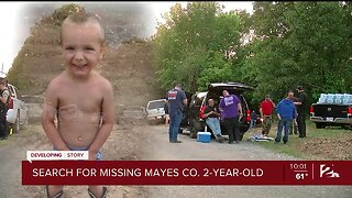 Search for missing Mayes County 2-year-old