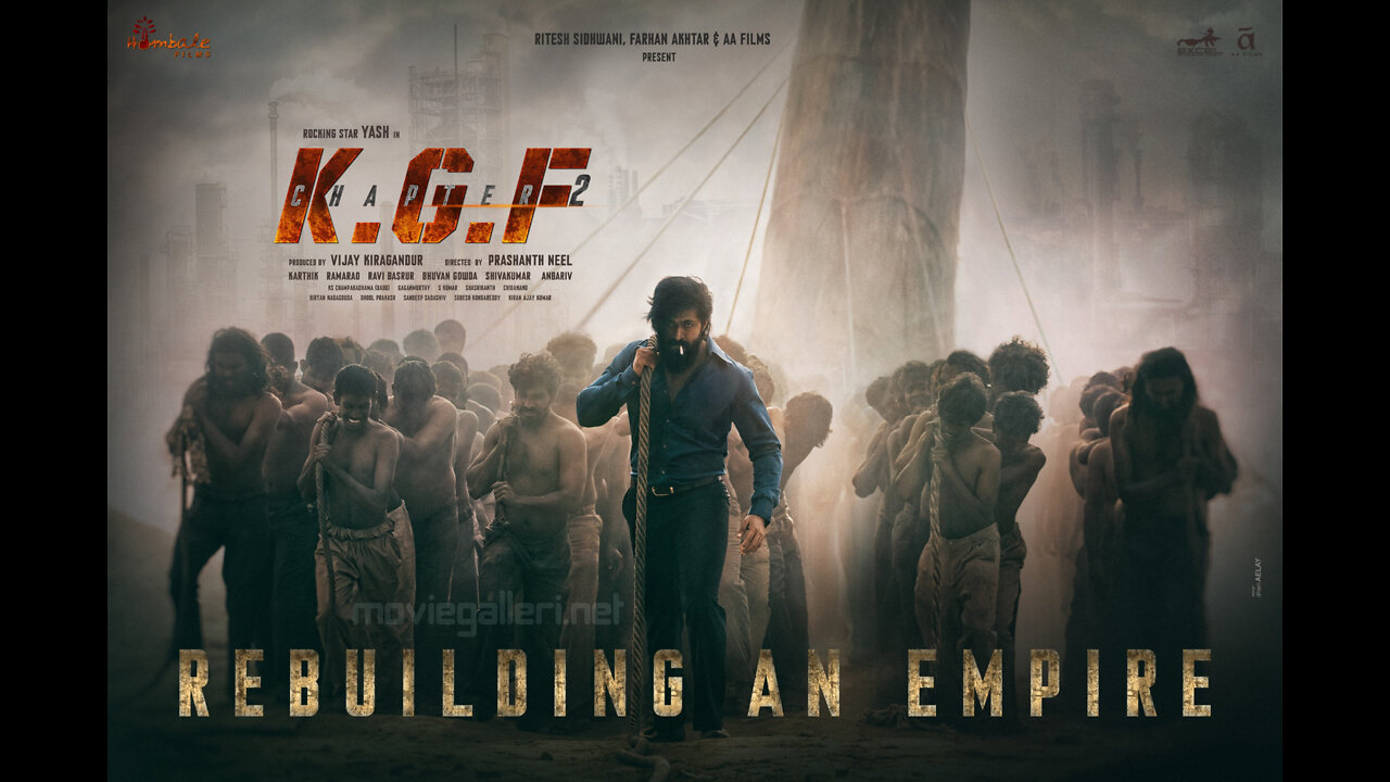 KGF Chapter2 TEASER |Yash|Sanjay Dutt|Raveena Tandon|Srinidhi Shetty|Prashanth Neel|Vijay Kiragandur