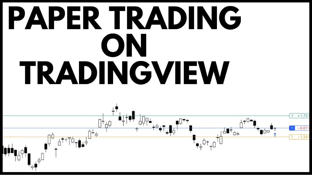 HOW TO PAPER TRADE ON TRADINGVIEW! | TECHNICAL ANALYSIS