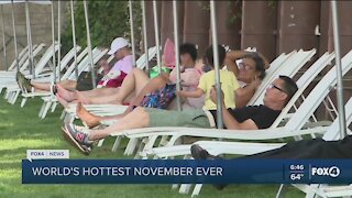 Worlds hottest November on record